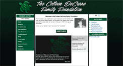 Desktop Screenshot of colleendecranefoundation.org